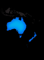 Interaktivní mapa regionu Oceánie
