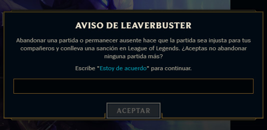 League Of Legends Leaverbuster Warning I Agree Preguntas frecuentes de LeaverBuster – Soporte de League of Legends