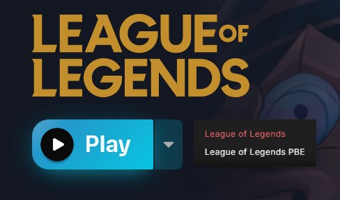 league pbe client download