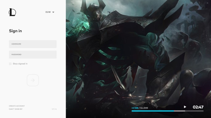 Installing the updated League client – League of Legends Support