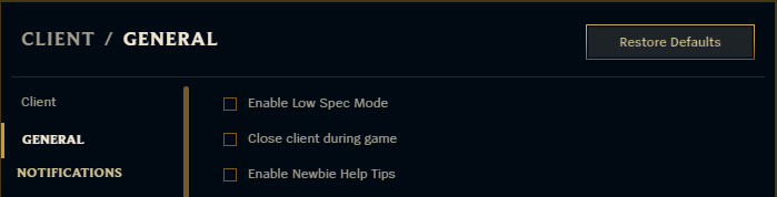Updated Client - Known Issues – League of Legends Support
