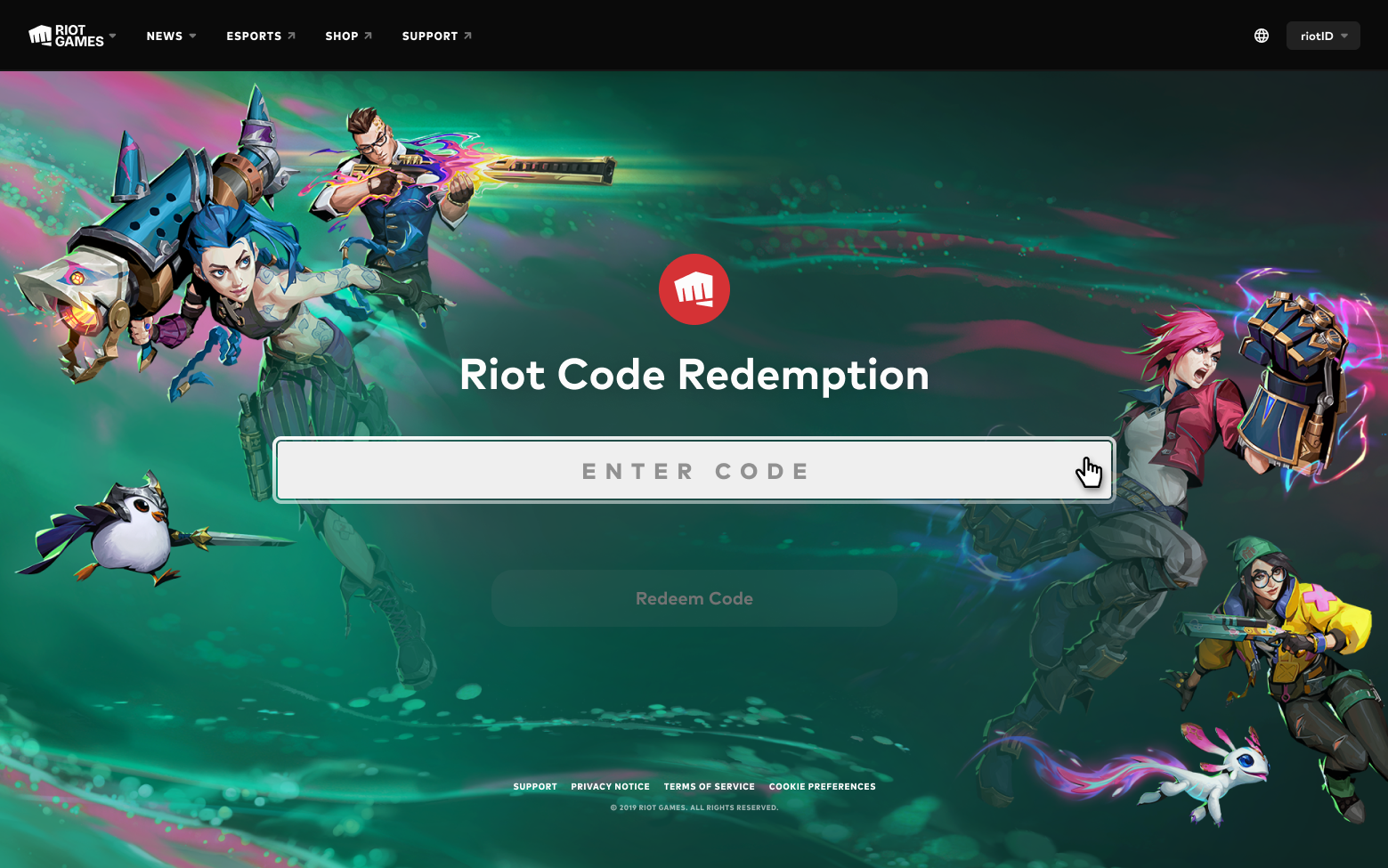 Riot Codes FAQ League of Legends Support