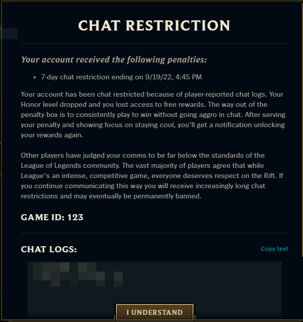 Best Riot Support ticket response for losing -3 lp : r/leagueoflegends