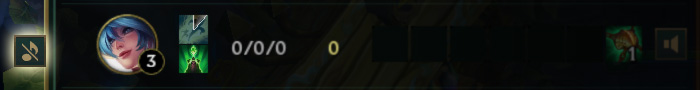 Screenshot showing DJ Sona's sound effects can be muted via the Scoreboard and clicking the mute icon